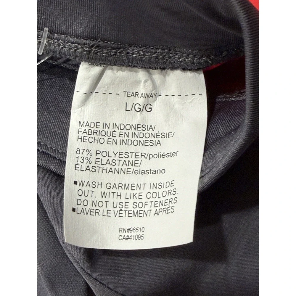 Under Armour UA Velociti Storm Mens Gray Red Training Pants 6005899 Large NWT